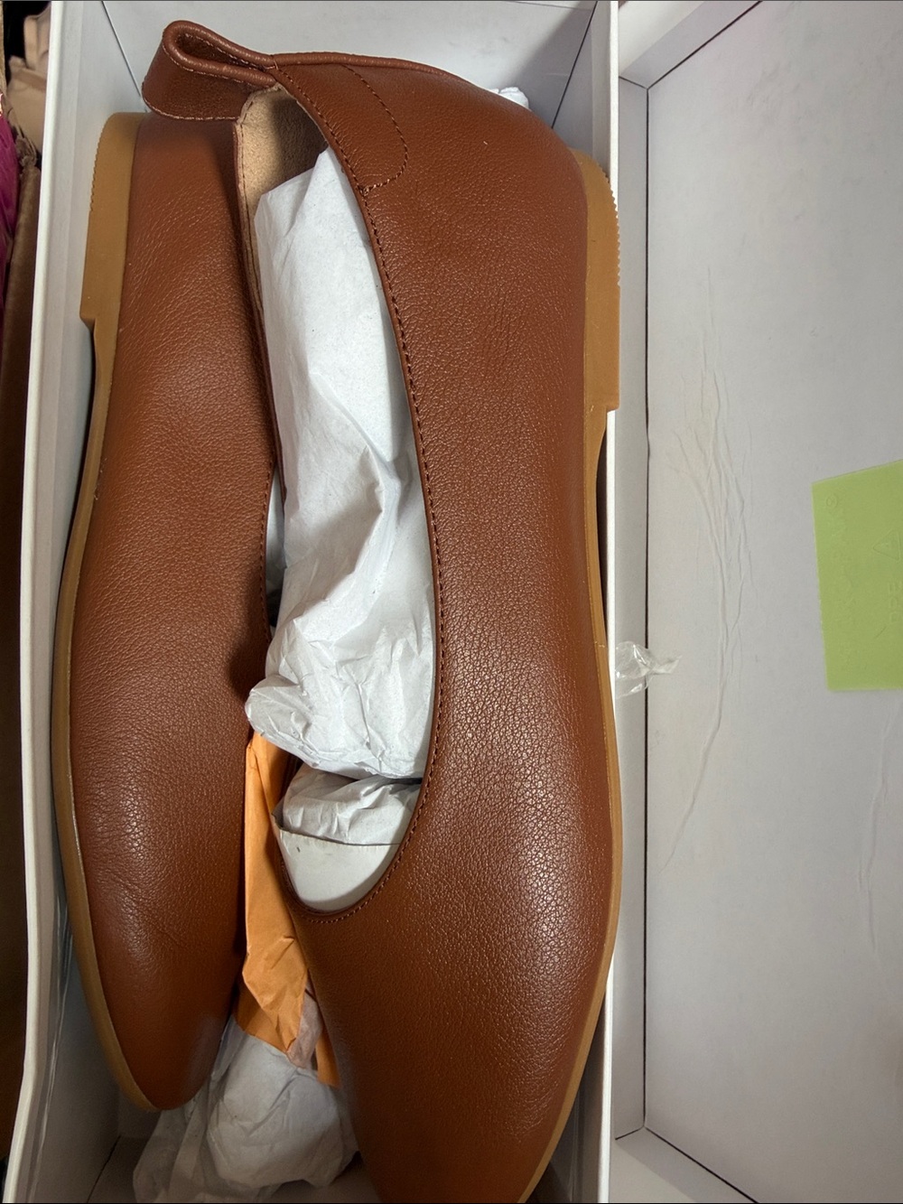 Quince Women's Leather Ballet Flat -$138 retail - Picture 5 of 6
